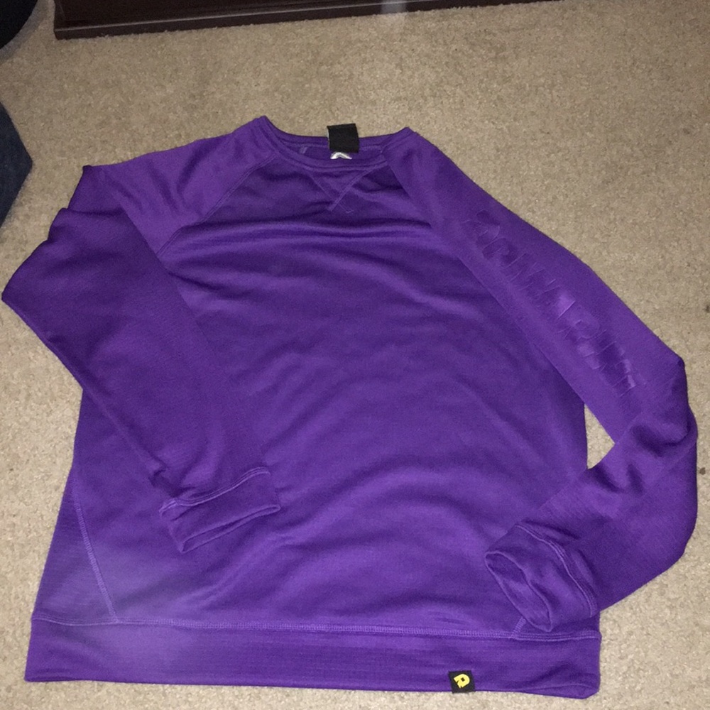 Purple light sweater